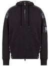 Logo Patch Hood Zipup Black 8G000 30 809KX 999 - MONCLER - BALAAN 2