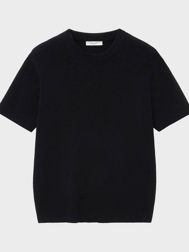 Lux Cotton Basic Half Knit Black - NOIRER - BALAAN 3