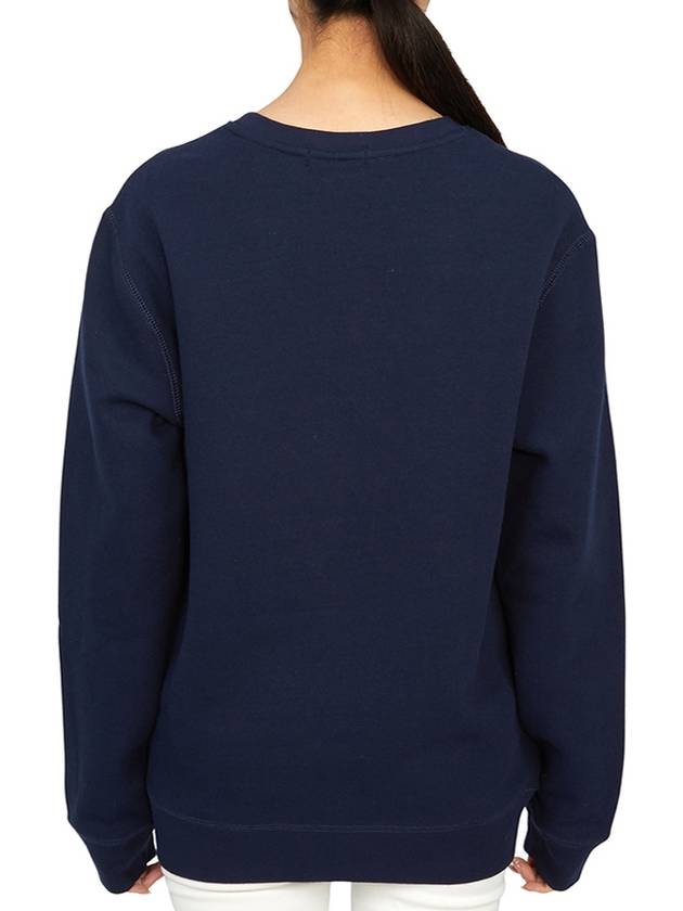 Kids Pony Embroidered Logo Sweatshirt Navy - POLO RALPH LAUREN - BALAAN 5