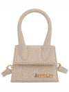 Le Chiquito Signature Mini Tote Bag Light Greige - JACQUEMUS - BALAAN 3