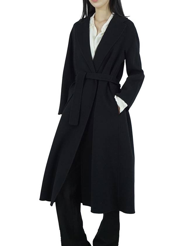 Esturia Wool Coat Black 2429016131600 013 - MAX MARA - BALAAN 7