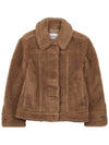 Women s Tenino Teddy Short Jacket TTEDDINO 001 - MAX MARA - BALAAN 10