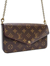 Women s M81896 Monogram Canvas Pochette Felicity Chain Crossbody Bag - LOUIS VUITTON - BALAAN 2