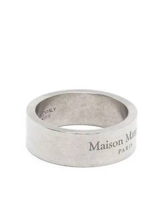 Engraved Logo Ring Silver - MAISON MARGIELA - BALAAN 2