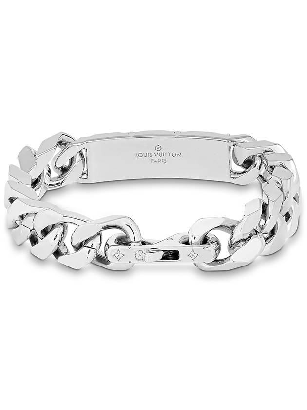 Monogram Chain Bracelet Silver - LOUIS VUITTON - BALAAN 3