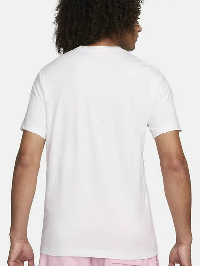 T shirt FQ3779 100 White MENS S M L Asian Fit - NIKE - BALAAN 2