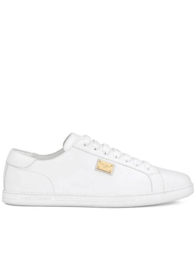 Saint Tropez Calfskin Sneakers White - DOLCE&GABBANA - BALAAN 2