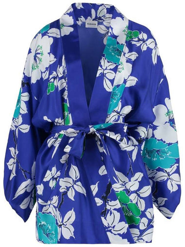 P.A.R.O.S.H. Printed Silk Kimono - P.A.R.O.S.H. - BALAAN 1