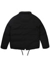 Men's Stan Collar Goose Down Jumper Black - SOLEW - BALAAN 3