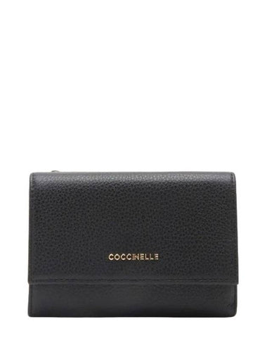 Coccinelle Medium Metallic Soft Calfskin Leather Wallet - COCCINELLE - BALAAN 1