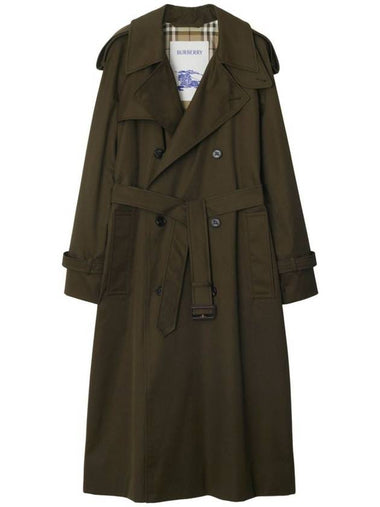 Burberry Check Lining Long Castleford Trench Coat Clothing - BURBERRY - BALAAN 1