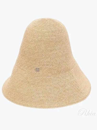 Logo Plaque Bucket Hat Beige - TOTEME - BALAAN 2