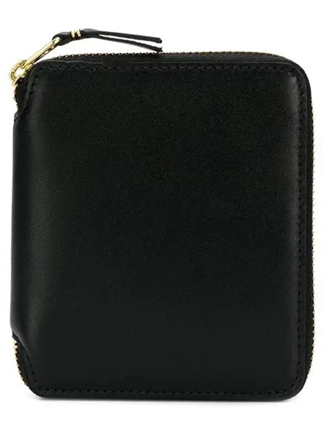 Zipper Around Coin Pocket Classic Wallet Black SA2100 BL - COMME DES GARCONS WALLET - BALAAN 1