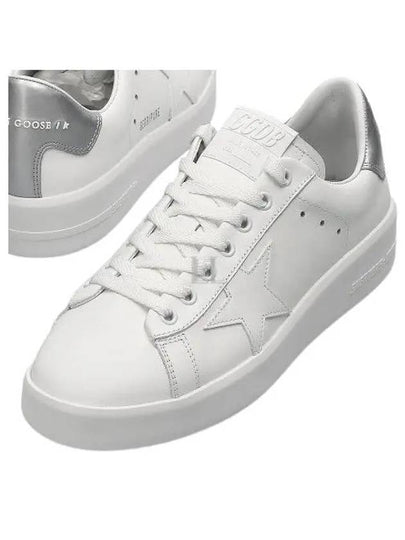 Pure Star Leather Low Top Sneakers White - GOLDEN GOOSE - BALAAN 2