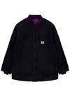 Lumberjack cotton canvas jacket NS157 BLACK - NEEDLES - BALAAN 1