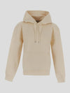 Le Brode Embroidered Logo Cotton Hoodie Ivory - JACQUEMUS - BALAAN 1