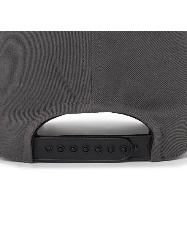 Courr ges 123ACT002CO0024 STEEL GRAY Unisex Cap Hat - COURREGES - BALAAN 7