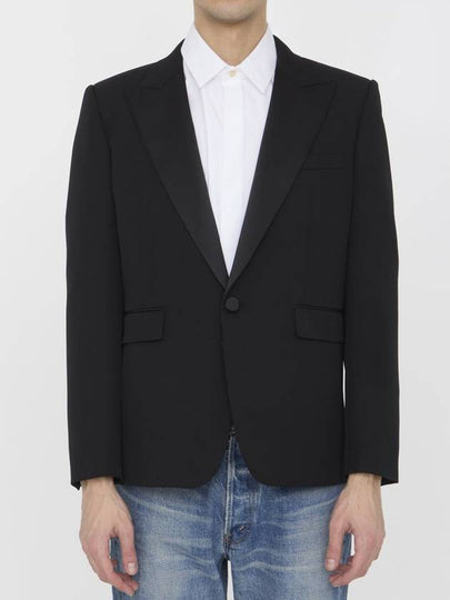 Suit Jacket 780354Y512W 1000 Black - SAINT LAURENT - BALAAN 2