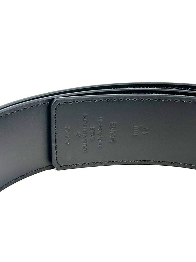 LV Initial 40MM Reversible Leather Belt Black 90CM - LOUIS VUITTON - BALAAN 4