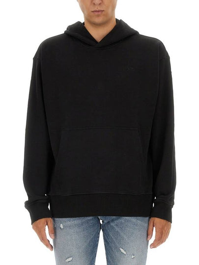 S Macs Megoval D Hoodie Black - DIESEL - BALAAN 2