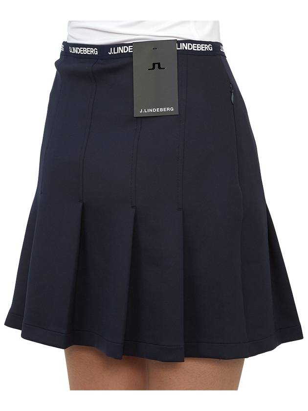 Women's Keisha Skirt Navy - J.LINDEBERG - BALAAN 9