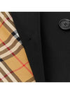 Kensington Heritage Long Trench Coat Black - BURBERRY - BALAAN.