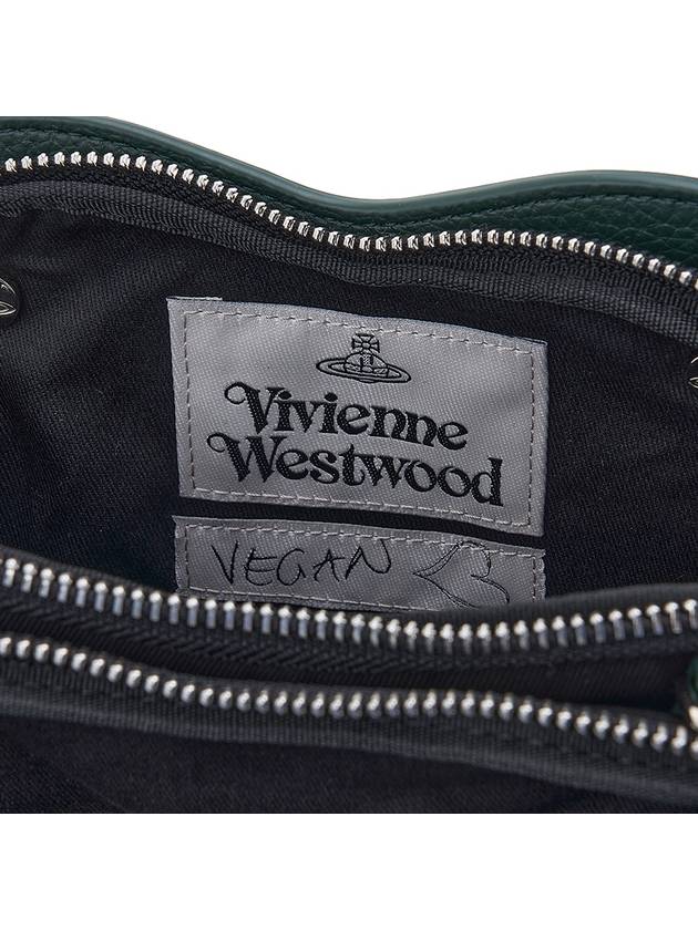 Louise Heart Cross Bag Dark Green - VIVIENNE WESTWOOD - BALAAN 10