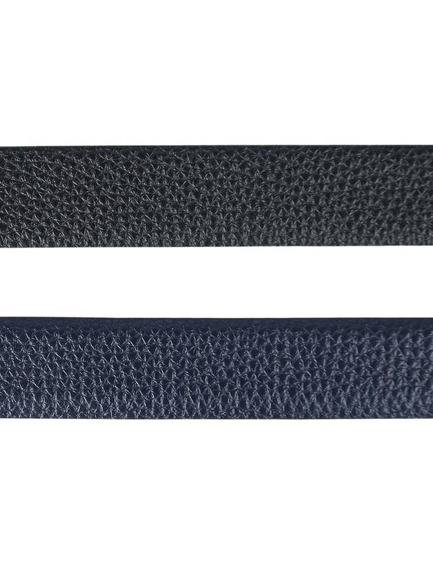 Reversible Gancini Belt Black - SALVATORE FERRAGAMO - BALAAN.