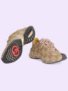 Run Low Top Sneakers Beige - GUCCI - BALAAN 3