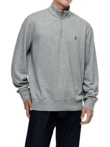 Jersey quarter zip pullover gray - POLO RALPH LAUREN - BALAAN 1