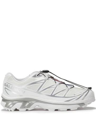 XT 6 Gore Tex Low Top Sneakers White Silver - SALOMON - BALAAN 2