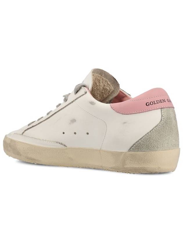 Superstar Pink Tab Low Top Sneakers - GOLDEN GOOSE - BALAAN 4