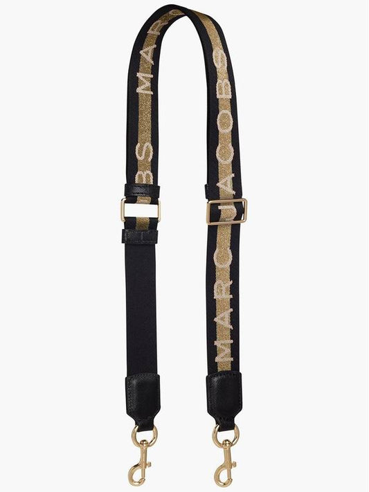 The Logo Webbing Slim Strap Yellow Black - MARC JACOBS - BALAAN 2