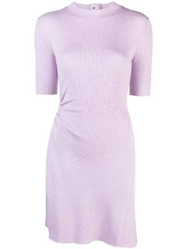 Women s Len Mauve Open Wear Knit Short Dress Perm Violet - MAJE - BALAAN 1