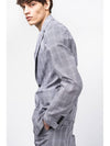 Men's Check Jacket Gray 201204459168975 - DRIES VAN NOTEN - BALAAN 4