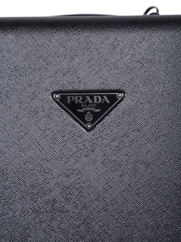 Polycarbonate luggage bag black - PRADA - BALAAN 4