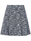 Tweed Like Pleated Skirt MW4MS413 - P_LABEL - BALAAN 8