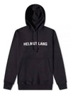 Core Logo Hoodie Black - HELMUT LANG - BALAAN 1