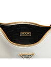 Re-Edition 2005 Saffiano Leather Shoulder Bag White - PRADA - BALAAN 11