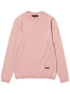 Cashmere round long sleeve knit PINK - 20THHOLE - BALAAN 1