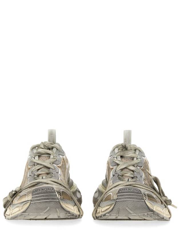 3XL Mesh Panel Low Top Sneakers Grey - BALENCIAGA - BALAAN 2