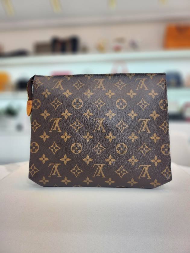 Monogram Toilet 26 Pouch Clutch Bag m47542 - LOUIS VUITTON - BALAAN 5