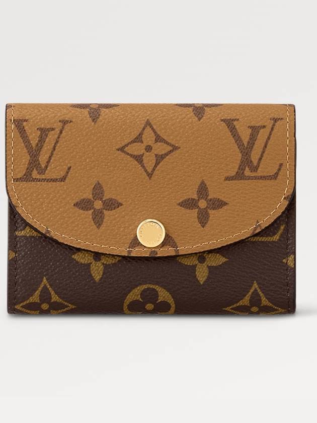 Rosalie Monogram Reverse Coin Wallet Brown - LOUIS VUITTON - BALAAN 3