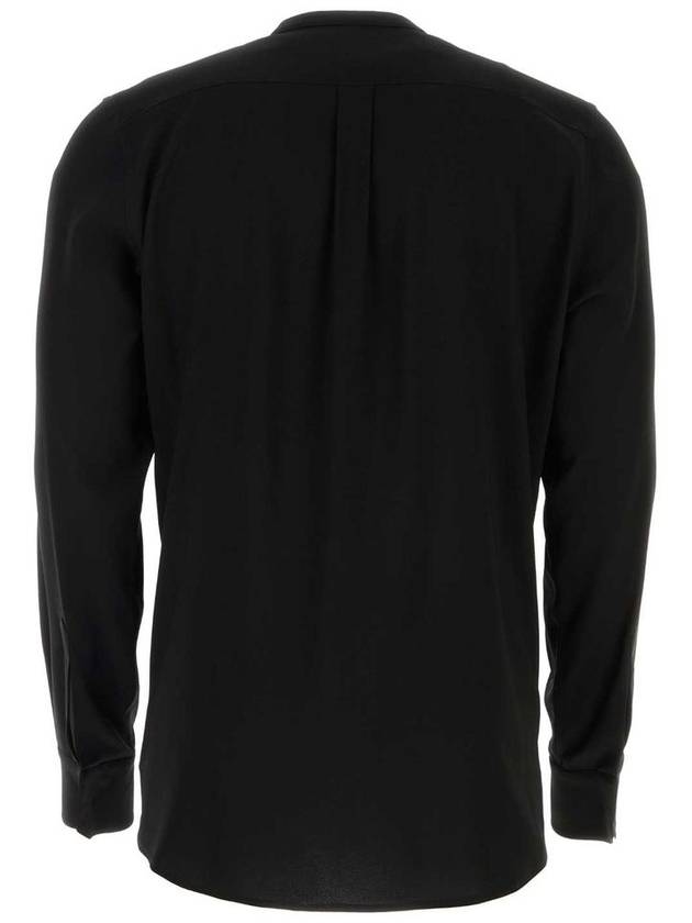 silk blend long sleeve shirt G5LF8TFUMVS - DOLCE&GABBANA - BALAAN 3