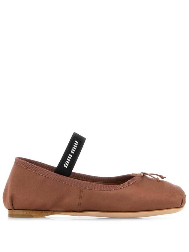 24FW Flat Shoes 5F794DFDX05QU6 F0324 BROWN - MIU MIU - BALAAN 2