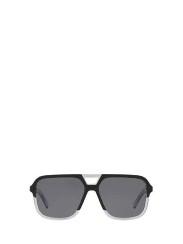 Sunglasses DG4354 501 81 TOP BLACK ON CRYSTAL - DOLCE&GABBANA - BALAAN 1