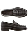 Women's Nombela Interwoven Moccasin Loafer Black - HEREU - BALAAN 3