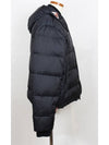 Diagonal armband hooded padded jacket 3 100 - THOM BROWNE - BALAAN 6