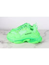 Triple S air sole sneakers green fluorescent 37 240 - BALENCIAGA - BALAAN 4