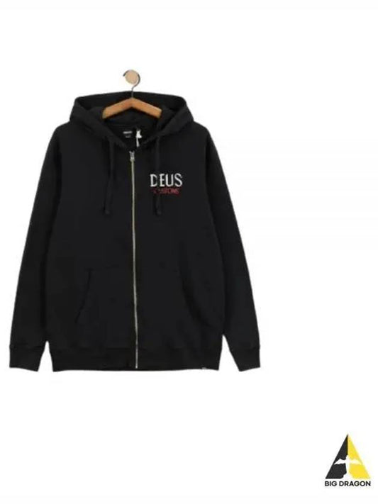 DEUS CHINCHILLA HOODIE DMP248254 BLK - DEUS EX MACHINA - BALAAN 1